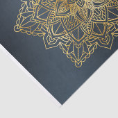 Gold Mandala Tissuepapier (Detail)