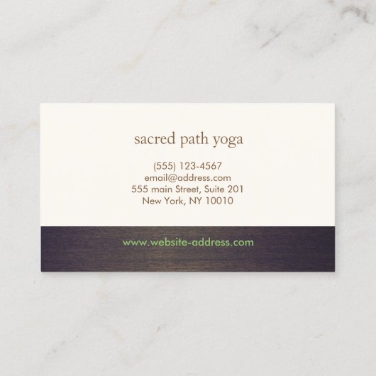 Gold Mandala Yoga 10-klasse Punch Loyalty (Achterkant)