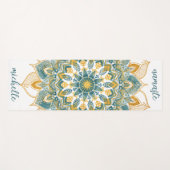 Gold Mandala Yoga Mat (Voorkant (horizontaal))