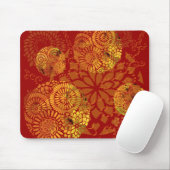 Gold Mandalas Mousepad Muismat (Met muis)