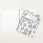 Gold Manifest Mijn Doelstellingen Paars blauw Planner (Display)