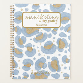 Gold Manifest Mijn Doelstellingen Paars blauw Planner
