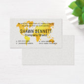 Gold Map van de wereld | Achtergrond textiel Visitekaartje (Bureau)