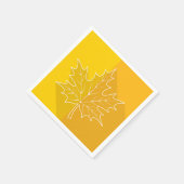 Gold Maple Leaf Servet (Hoek)