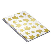 GOLD MAPLE LEAVES - Foto-Notitieboek Notitieboek (Rechterzijde)