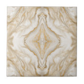 Gold Marble 2 Stones Ceramic Tegel Tegeltje (Voorkant)