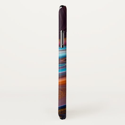 Gold Marble Agate Monogram Case-Mate iPhone Case (Achterkant / rechts)