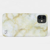 Gold Marble Custom iPhone Case (Achterkant (horizontaal))