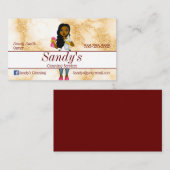 Gold Marble Housekeeping Visitekaartje (Voorkant / Achterkant)