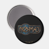 Gold & Marble NO-MAJ™-badge Magneet (Voorkant / Achterkant)