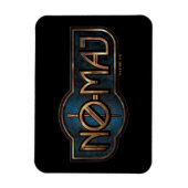 Gold & Marble NO-MAJ™-badge Magneet (Verticaal)