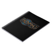 Gold & Marble NO-MAJ™-badge Notitieboek (Linkerzijde)