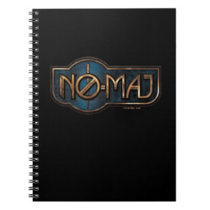 Gold & Marble NO-MAJ™-badge Notitieboek
