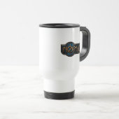 Gold & Marble NO-MAJ™-badge Reisbeker (Voorkant rechts)