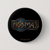 Gold & Marble NO-MAJ™-badge Ronde Button 5,7 Cm (Voorkant)
