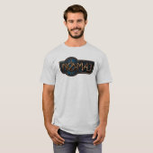 Gold & Marble NO-MAJ™-badge T-shirt (Voorkant volledig)