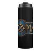 Gold & Marble NO-MAJ™-badge Thermosbeker (Voorkant)