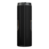 Gold & Marble NO-MAJ™-badge Thermosbeker (Achterkant)