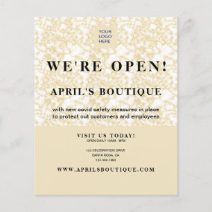 Gold Marble opnieuw openen Flyer