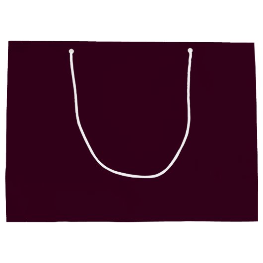 Gold Marble Pattern en Burgundy Florals Hartelijk  Groot Cadeauzakje (Achterkant)