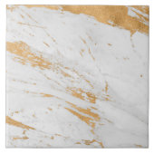 Gold Marble Pattern  Tegeltje (Voorkant)