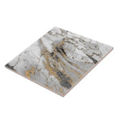 Gold Marble Pattern Tegeltje (Zijkant)