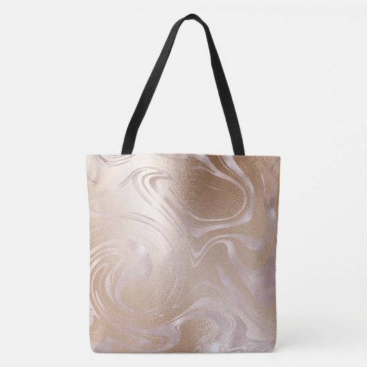 Gold Marble Swirl Tas (Voorkant)
