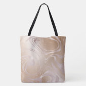 Gold Marble Swirl Tas (Achterkant)