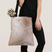 Gold Marble Swirl Tas (Dichtbij)