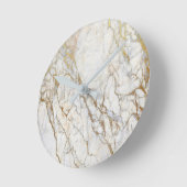 Gold Marble-wandklok Ronde Klok (Hoek)