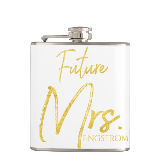 GOLD MARKER FUTURE MRS. MARRIED NAME - GEAR HEUPFLES (Voorkant)