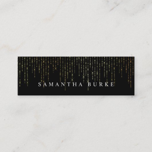 Gold Market Mini Visitekaartje (Voorkant)