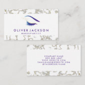 Gold Marmer | Oogas en schoonheid Visitekaartje (Voorkant / Achterkant)