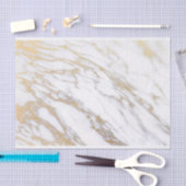 Gold Marmer Tissuepapier (Craft)