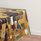 Gold Maroon Wine Pattern Tafelkleed (Voorbeeld)