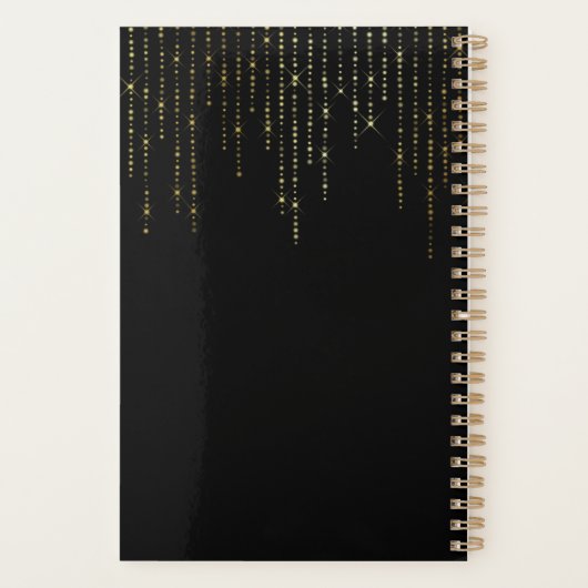 Gold Marquee - Aangepast Planner (Achterkant)