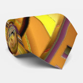 Gold Matrix Stropdas (Opgerold)