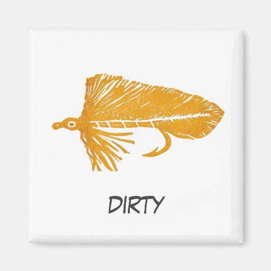 "Gold Matuka" Dish Washer Status Magnet (Voorkant)