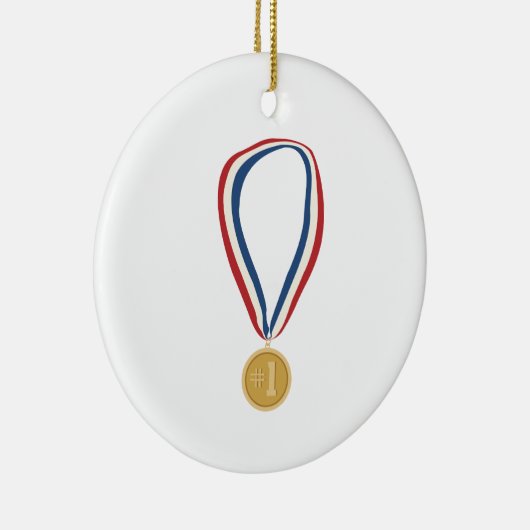 Gold Medal Keramisch Ornament (Rechts)