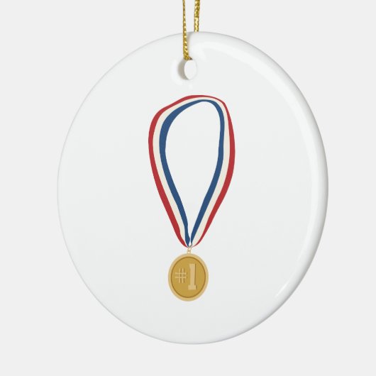 Gold Medal Keramisch Ornament (Links)