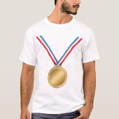 Gold Medal Mannen T-Shirt (Voorkant)