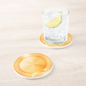 Gold Medal of Honor Zandsteen Onderzetter (Zijkant)