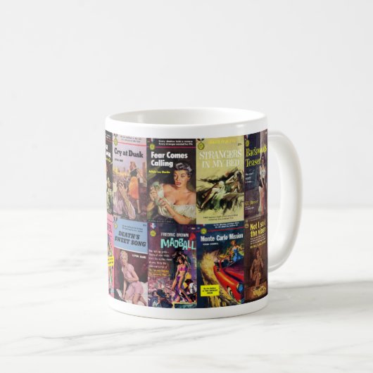 Gold Medal Paperbacks Coffee Mok (Voorkant rechts)