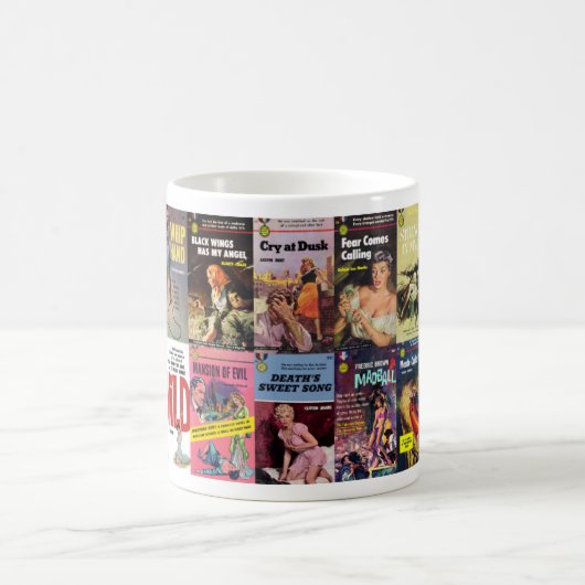 Gold Medal Paperbacks Coffee Mok (Center)