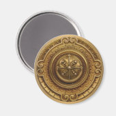 Gold Medallion Magneet (Voorkant / Achterkant)