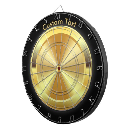 Gold Medallion op maat Dartbord (Voorkant Rechts)