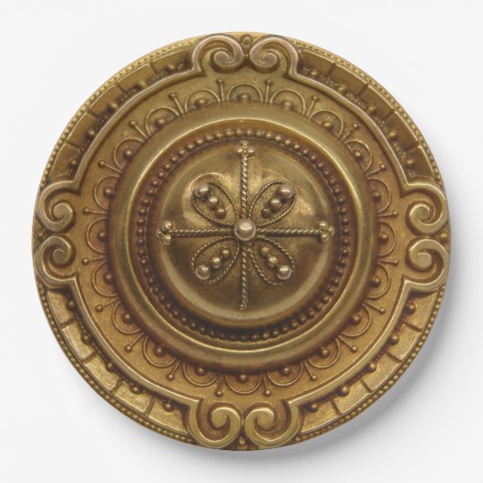 Gold Medallion Papieren Bordje (Voorkant)