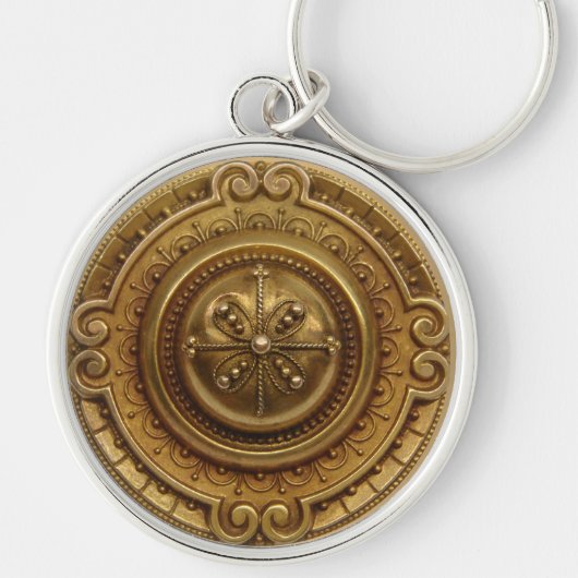 Gold Medallion Sleutelhanger (Voorkant)