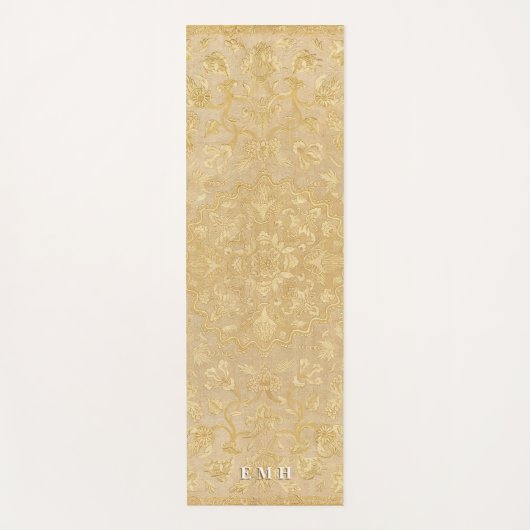 Gold Medallion Specialized Gold Stripe Yoga Mat (Voorkant)
