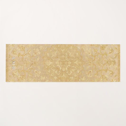 Gold Medallion Specialized Gold Stripe Yoga Mat (Voorkant (horizontaal))